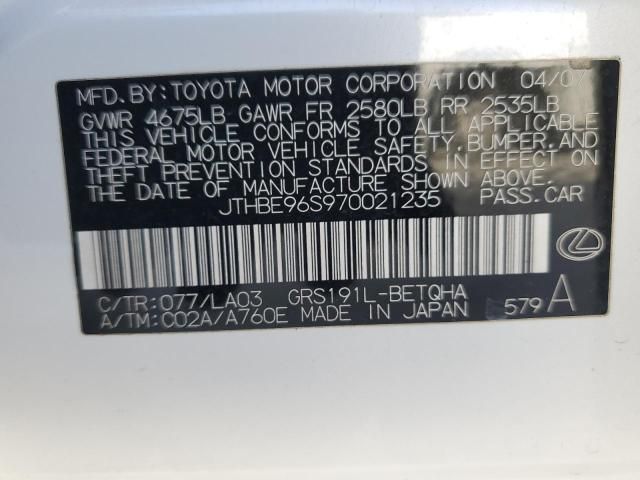 2007 Lexus GS 350