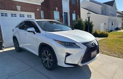 Vehiculos salvage en venta de Copart Waldorf, MD: 2017 Lexus RX 350 Base