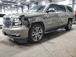 Chevrolet Suburban salvage cars for sale: 2017 Chevrolet Suburban K1500 Premier