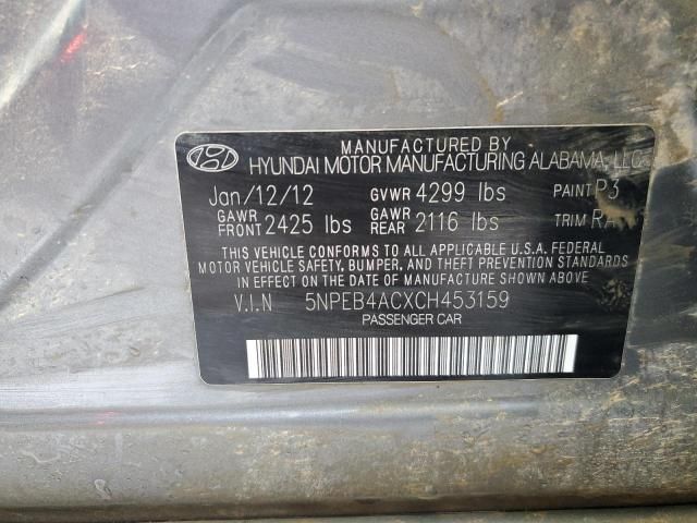 2012 Hyundai Sonata GLS