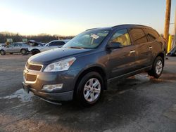 Chevrolet salvage cars for sale: 2012 Chevrolet Traverse LS