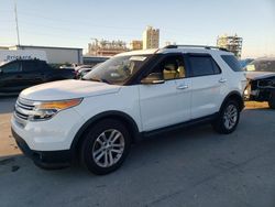 Ford Explorer salvage cars for sale: 2015 Ford Explorer XLT