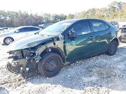 Toyota Corolla salvage cars for sale: 2016 Toyota Corolla L