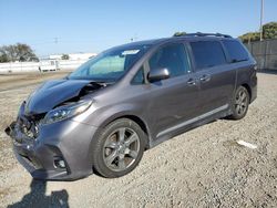 Toyota Sienna Vehiculos salvage en venta: 2019 Toyota Sienna SE