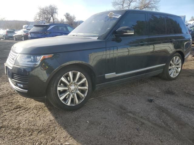 2015 Land Rover Range Rover Supercharged