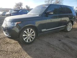 Land Rover salvage cars for sale: 2015 Land Rover Range Rover Supercharged