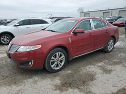 Lincoln mks salvage cars for sale: 2009 Lincoln MKS