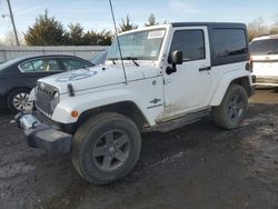 Jeep Wrangler salvage cars for sale: 2015 Jeep Wrangler Sport