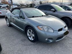 Mitsubishi Eclipse salvage cars for sale: 2007 Mitsubishi Eclipse Spyder GS