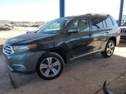 Toyota Highlander Vehiculos salvage en venta: 2012 Toyota Highlander Limited