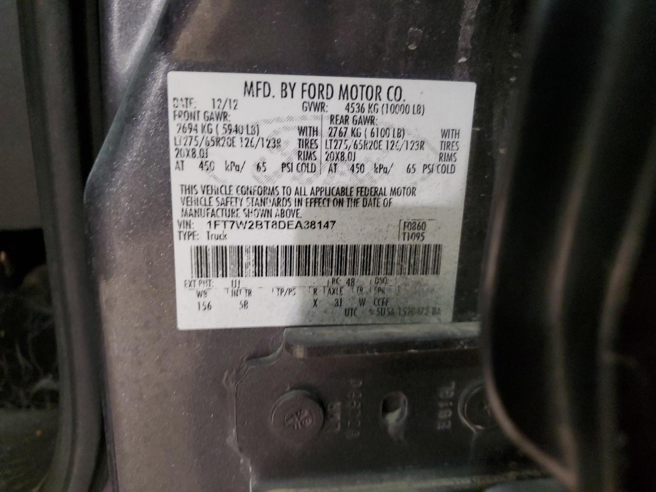 2013 Ford F250 Super Duty