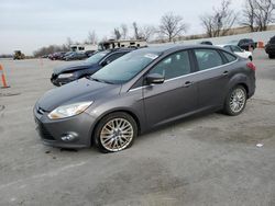 Ford Focus sel salvage cars for sale: 2012 Ford Focus SEL