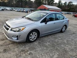 Salvage cars for sale from Copart Mendon, MA: 2012 Subaru Impreza