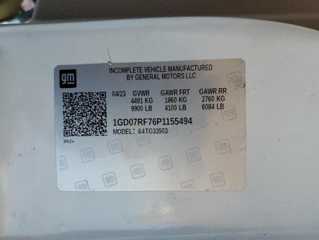 2023 GMC Savana Cutaway G3500