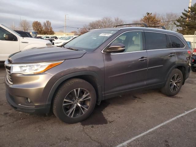 2016 Toyota Highlander XLE