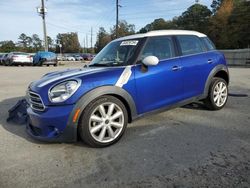 Salvage cars for sale from Copart Savannah, GA: 2016 Mini Cooper Countryman