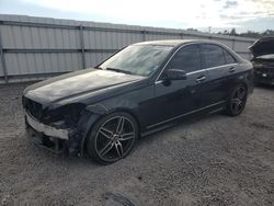 Salvage cars for sale from Copart Fredericksburg, VA: 2012 Mercedes-Benz C 300 4matic