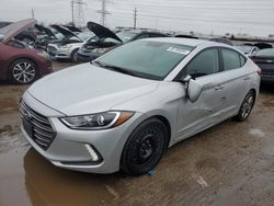 Salvage cars for sale from Copart Elgin, IL: 2017 Hyundai Elantra SE