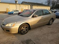 Honda Accord salvage cars for sale: 2007 Honda Accord EX