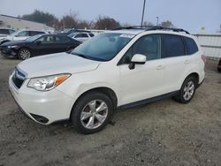 Subaru Forester salvage cars for sale: 2016 Subaru Forester 2.5I Limited