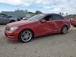 Mercedes-Benz salvage cars for sale: 2014 Mercedes-Benz C 300 4matic