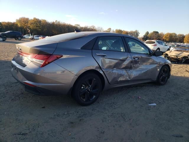 2022 Hyundai Elantra Blue