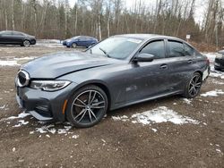 BMW salvage cars for sale: 2019 BMW 330XI