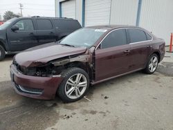 Volkswagen salvage cars for sale: 2014 Volkswagen Passat SE