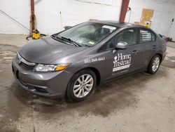 Honda salvage cars for sale: 2012 Honda Civic EX