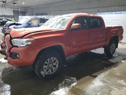 Toyota salvage cars for sale: 2018 Toyota Tacoma Double Cab