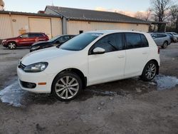 Volkswagen Golf salvage cars for sale: 2013 Volkswagen Golf