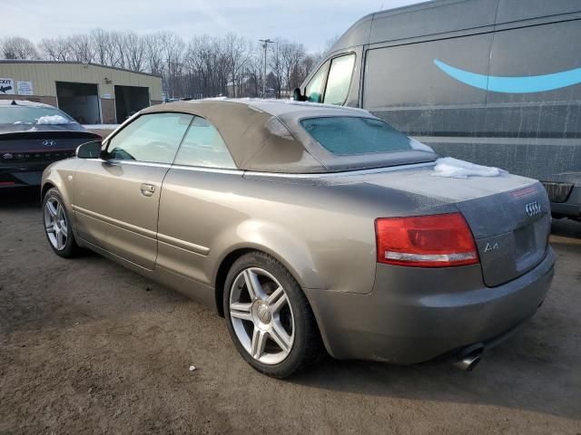 2008 Audi A4 2.0T Cabriolet Quattro