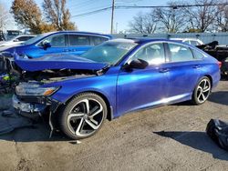 Salvage cars for sale from Copart Moraine, OH: 2021 Honda Accord Sport SE