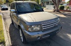 Land Rover salvage cars for sale: 2008 Land Rover Range Rover Sport Supercharged