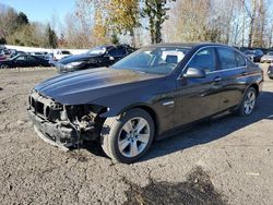 Salvage cars for sale from Copart Portland, OR: 2012 BMW 528 XI