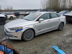 Ford Fusion salvage cars for sale: 2017 Ford Fusion SE Phev