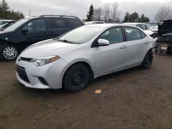 Toyota Corolla salvage cars for sale: 2015 Toyota Corolla L