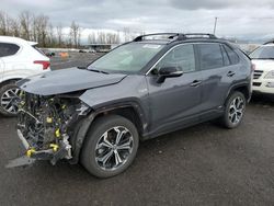 Salvage cars for sale from Copart Portland, OR: 2021 Toyota Rav4 Prime XSE