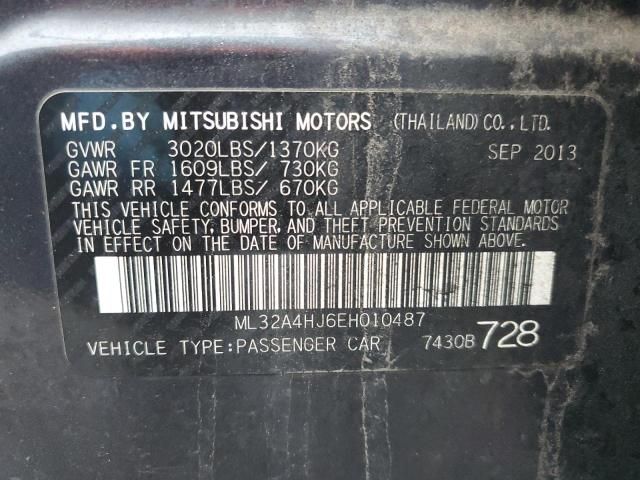 2014 Mitsubishi Mirage ES