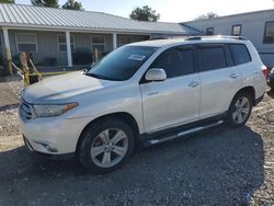 Toyota Highlander salvage cars for sale: 2013 Toyota Highlander Limited