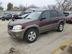 Vehiculos salvage en venta de Copart Wichita, KS: 2001 Mazda Tribute LX