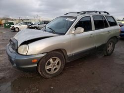 Hyundai Santa fe salvage cars for sale: 2004 Hyundai Santa FE GLS