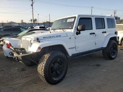 Jeep Wrangler salvage cars for sale: 2016 Jeep Wrangler Unlimited Rubicon