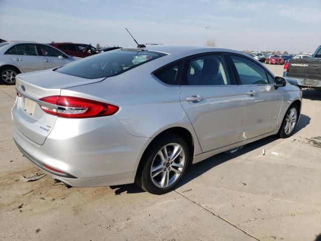 2018 Ford Fusion SE Hybrid