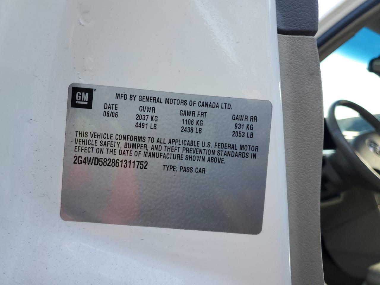 2006 Buick Lacrosse cxl