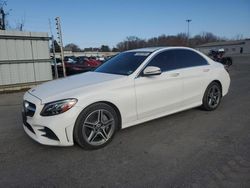 Mercedes-Benz salvage cars for sale: 2020 Mercedes-Benz C 300 4matic