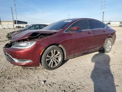 Chrysler salvage cars for sale: 2015 Chrysler 200 Limited