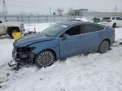 Ford Fusion salvage cars for sale: 2018 Ford Fusion TITANIUM/PLATINUM Phev