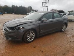 Vehiculos salvage en venta de Copart China Grove, NC: 2017 Ford Fusion SE Hybrid