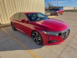 Honda Accord salvage cars for sale: 2018 Honda Accord Sport